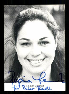 Regina Lemnitz Autogrammkarte Original Signiert + F 466