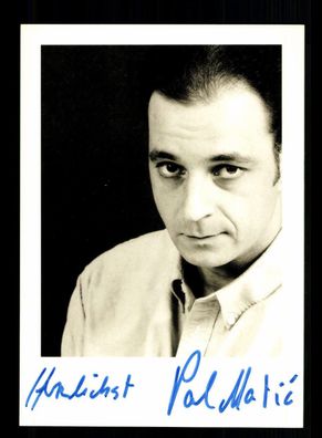 Paul Matic Autogrammkarte Original Signiert + F 340
