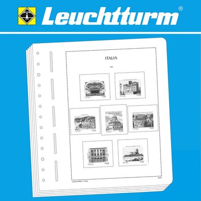 Leuchtturm SF-Vordruckblätter Italien 1861-2023 Varianten Auswahl