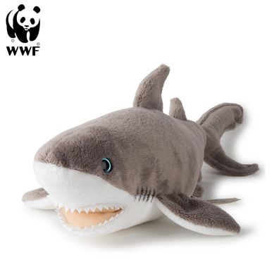 WWF Plüschtier Weißer Hai (38cm) Kuscheltier Stofftier Great White Shark Plüsch