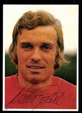 Manfred Ritschel Borussia Kickers Offenbach 70er Jahre Autogrammkarte Orig. Signiert