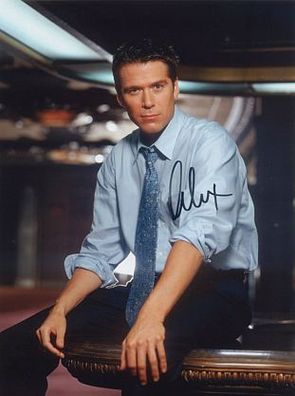 Original Autogramm ALEXIS Denisof auf Großfoto