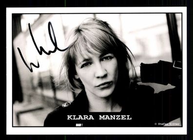 Klara Manzel Autogrammkarte Original Signiert # BC 45067