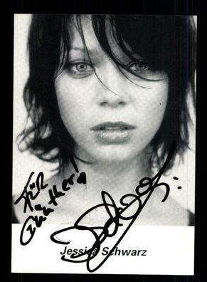 Jessica Schwarz Autogrammkarte Original Signiert + F 319