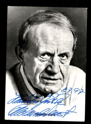 Alexander Kerst Rüdel Autogrammkarte Original Signiert + F 280