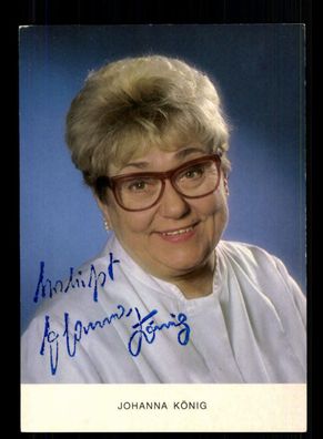 Johanna König Rüdel Autogrammkarte Original Signiert + F 356