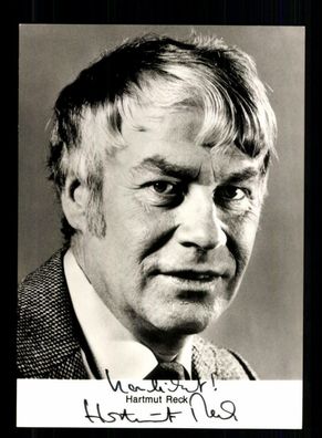 Hartmut Reck Rüdel Autogrammkarte Original Signiert + F 384