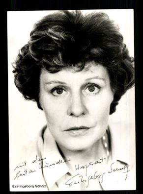 Eva Ingeborg Scholz Rüdel Autogrammkarte Original Signiert + F 359