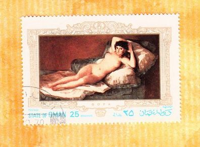 Motiv Erotik - Maya von Goya - großformatige Mark o