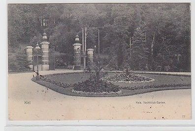 63158 Ak Kiel kaiserlicher Yachtclub Garten 1906