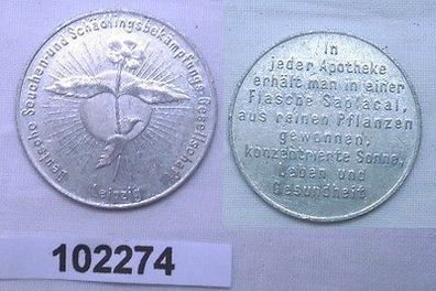 Medaille Dt. Seuchen- und Schädlingsbekämpfungsgesellschaft Leipzig um 1930