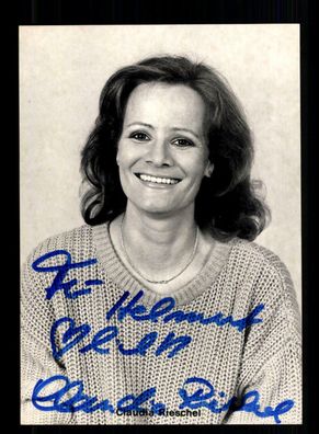 Claudia Rieschel Rüdel Autogrammkarte Original Signiert + F 380