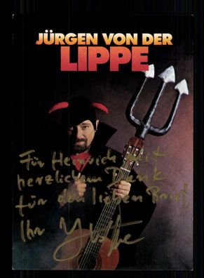 Jürgen von der Lippe Autogrammkarte Original Signiert + F 567