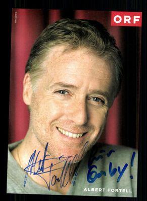Albert Fortell ORF Autogrammkarte Original Signiert + F 535