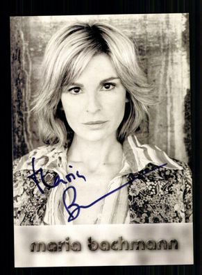 Maria Bachmann Autogrammkarte Original Signiert # BC 136676