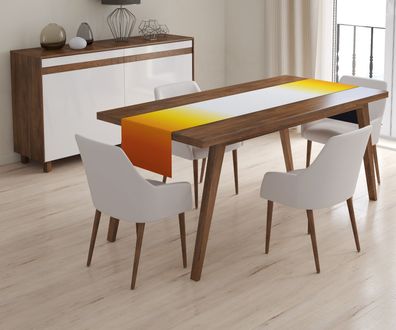 Foto-Tischläufer "Farbverlauf Sonnenaufgang" Tischband mit Motiv, 3D Fotodruck