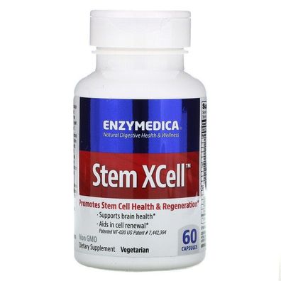Enzymedica, Stamm-XCell - Vitamin D, Grüntee & Carnosin (60 Kapseln)