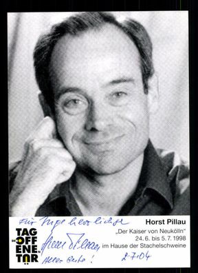 Horst Pillau Autogrammkarte Original Signiert # BC 46026