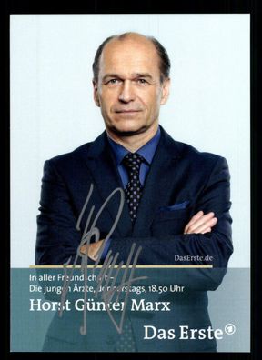 Horst Günter Marx In aller Freundschaft Autogrammkarte Original ## BC 45654