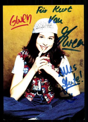 Gwen Autogrammkarte Original Signiert ## BC 42905