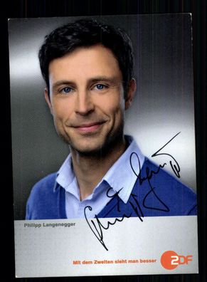 Philipp Langenegger ALISA Autogrammkarte Original Signiert # BC 136508