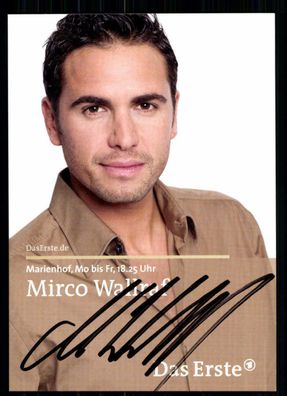 Mirco Wallraf Marienhof Autogrammkarte Original Signiert## BC 5418