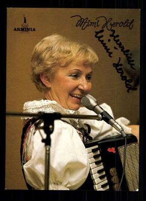 Mimi Herold Autogrammkarte Original Signiert ## BC 42931
