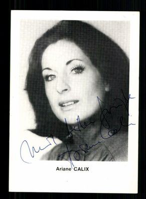 Ariane Calix Autogrammkarte Original Signiert + F 584