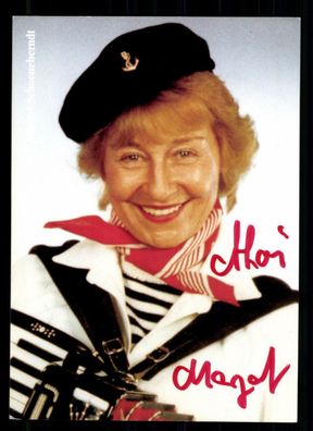 Margot Schoenberndt Autogrammkarte Original Signiert ## BC 42760