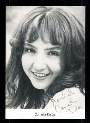 Cornelia Korba Autogrammkarte Original Signiert + F 609
