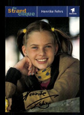 Hendike Fehrs Die Strandclique Autogrammkarte Original Signiert + F 678