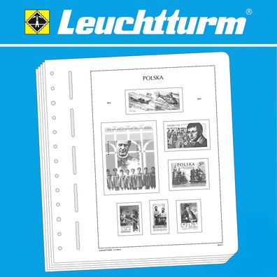 Leuchtturm SF-Vordruckblätter Polen 1944-2022 Varianten Auswahl