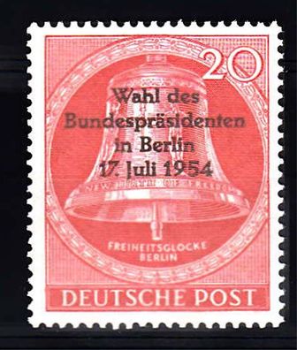 02) 1954 Berlin MiNr. 118, postfrisch