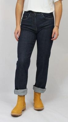 Dunkelblaue 5 Pocket Jeans