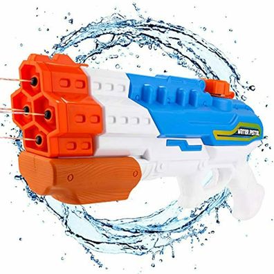 Wasserpistole Spielzeug für Kinder und Erwachsene mit 1200 ML Tankinhalt