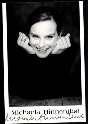Michaela Hinnenthal Autogrammkarte Original Signiert ## BC 25122