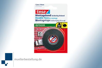 TESA Powerbond® 55750 Montageband Outdoor, 19 mm, 1,5 m