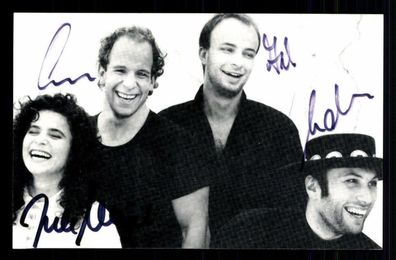 Julia Neigel Band Autogrammkarte Original Signiert ## BC 44155