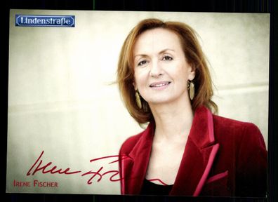 Irene Fischer Lindenstraße Autogrammkarte Original Signiert# BC 45142