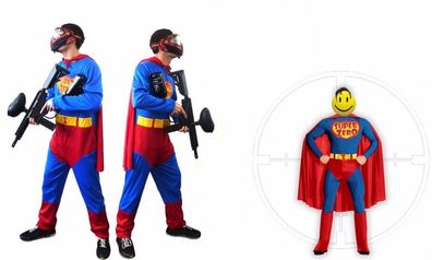 Paintball Kostüm Superheld "Super-Zero"