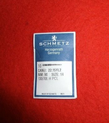 Schmetz-Flachkolbennadel 130/705 H PCL
