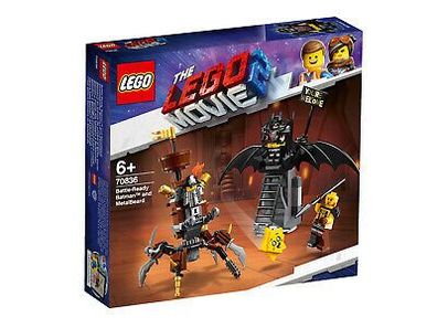 Lego The LEGO Movie 2 Einsatzbereiter Batman und EisenBart (70836) NEU/ OVP