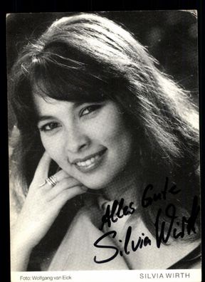Silvia Wirth Autogrammkarte Original Signiert # BC 135882