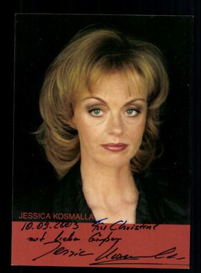 Jessica Kosmalla Autogrammkarte Original Signiert + F 862