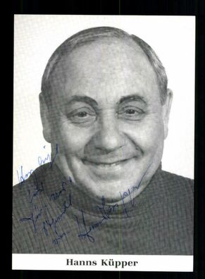 Hanns Küpper Autogrammkarte Original Signiert + F 857