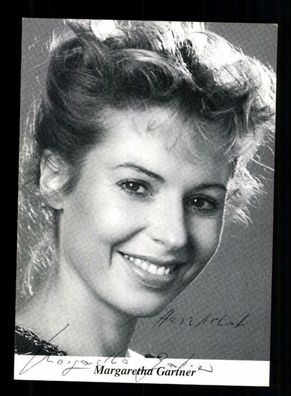 Margaretha Gartner Autogrammkarte Original Signiert + F 808