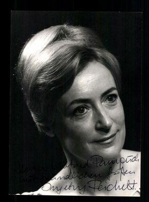 Ingeborg Reichelt Autogrammkarte Original Signiert + F 910