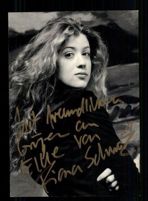 Fiona Schwartz Rüdel Autogrammkarte Original Signiert + F 716