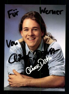 Oliver Deska Jende menge Leben Autogrammkarte Original Signiert + F 853