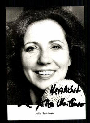 Jutta Neuhäuser Rüdel Autogrammkarte Original Signiert + F 717